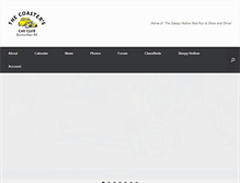Tablet Screenshot of coasterscarclub.com